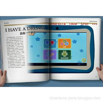 7 inch big size Kids OS tablet pc and game computers